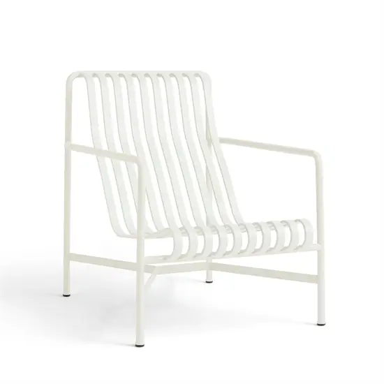 Hay - Palissade Lounge Chair High - Cream white