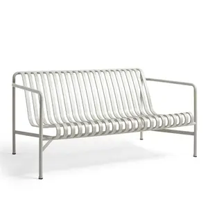 HAY havesofa - Palissade lounge sofa - Lysegrå/sky grey