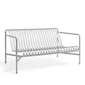 HAY havesofa - Palissade Lounge Sofa - Galvaniseret stål - hot galvanised