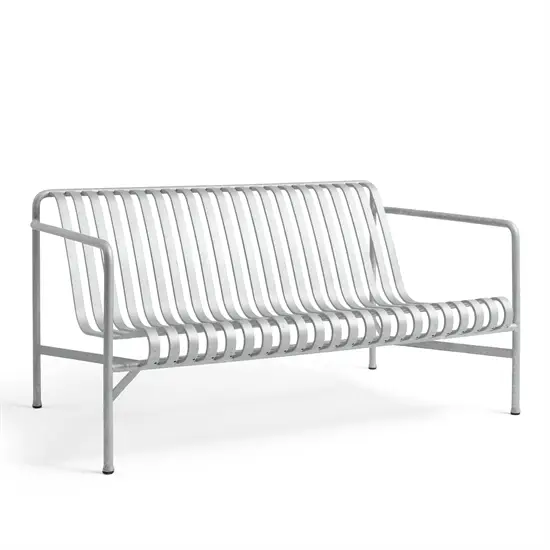 HAY havesofa - Palissade Lounge Sofa - Galvaniseret stål - hot galvanised