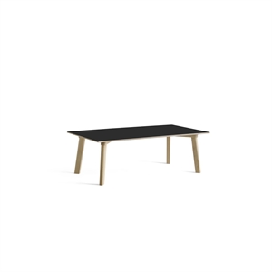 HAY - Sofabord - CPH DEUX 250 - Sort / Eg - 120 cm