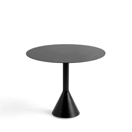 HAY havebord - Palissade bord - Cone table - Anthracite (Ø: 90 cm)