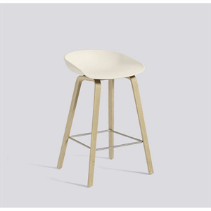 Image of HAY - AAS 32 barstol - Cream white - Lav model