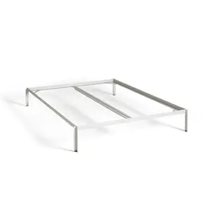 HAY - Connect Bed - Sengeramme - Hvid - 160 x 200 cm med supportbar i midten