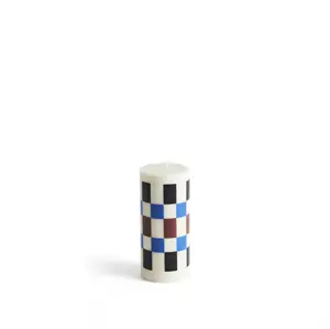 Hay - Bloklys - Column - Small - Brown, Black & Blue