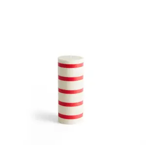 Hay - Bloklys - Column - Medium - Off-White & Red