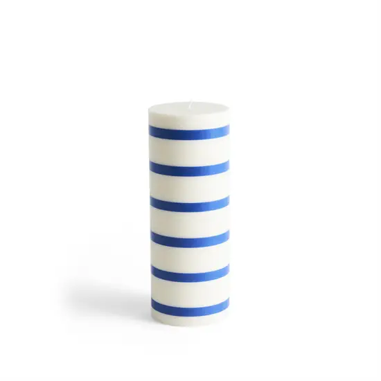 Hay - Bloklys - Column - Large - Off-White & Blue