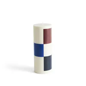 Hay - Bloklys - Column - Large - Off-White, Brown, Black & Blue