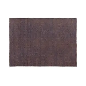 HAY - Tæppe - Moiré Kelim tæppe - Plum - Bordeaux - 170 x 240 cm