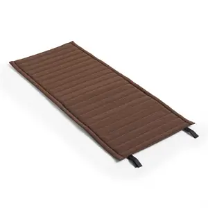 HAY - Palissade hynde Dining Arm Chair - quilted - Rød - Iron red