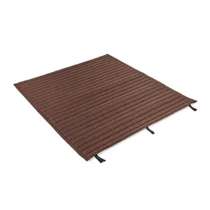 HAY - Palissade hynde Lounge Sofa - Rød - Iron red quilted