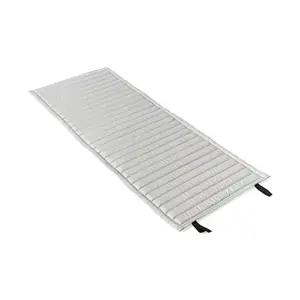 HAY - Palissade hynde loungestol høj - quilted - lysegrå - Sky Grey