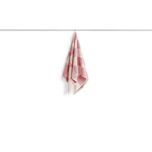 HAY - Håndklæde - Check - Pink - 50 x 100 cm