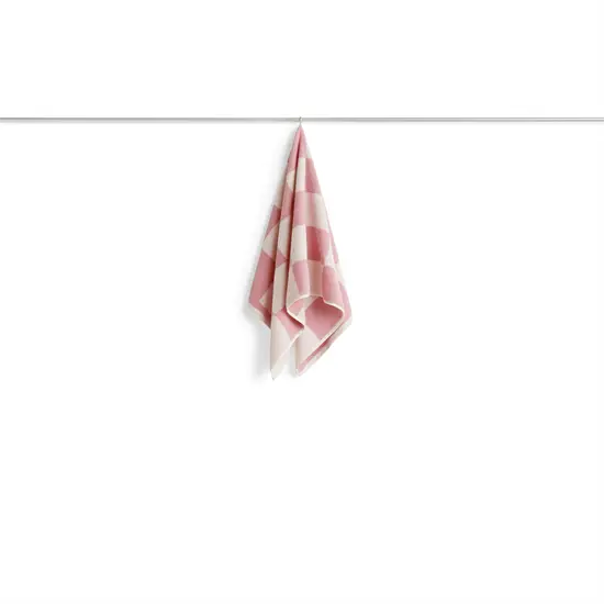 HAY - Håndklæde - Check - Pink - 50 x 100 cm