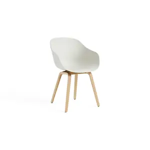 Hay - Spisebordsstol - AAC 222 - About a Chair - Melange Cream 2.0 - Ben: eg/vandbaseret lak 