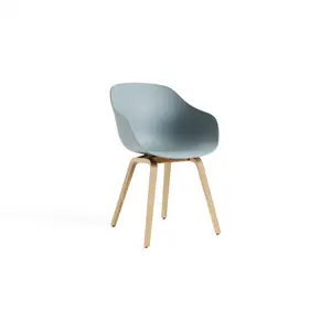 Hay - Spisebordsstol - AAC 222 - About a Chair - Dusty Blue 2.0 - Ben: eg/vandbaseret lak 