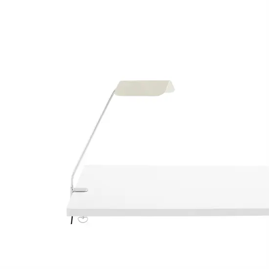 HAY - Bordlampe - Apex Desk Clip Lamp - Oyster White / Hvid