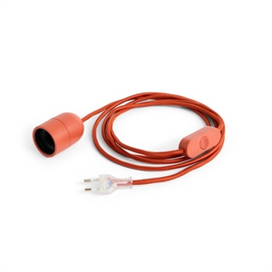 Hay - Common Table Cord Set - Lampefatning med ledning - Rusty Red