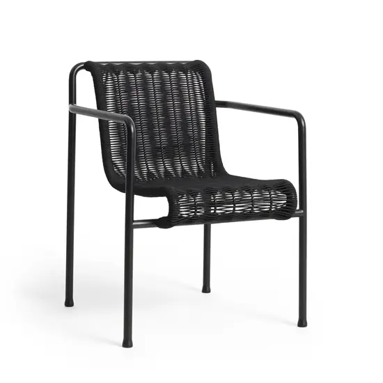 Hay - Palissade Cord Dining Armchair - Anthracite