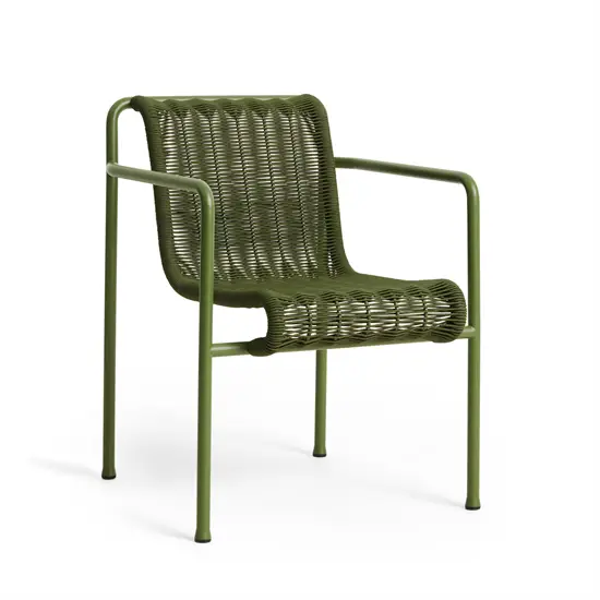 Hay - Palissade Cord Dining Armchair - Olive