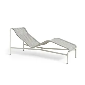 Hay - Palissade Cord Chaise Longue - Sky grey