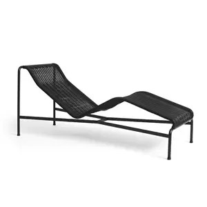 Hay - Palissade Cord Chaise Longue - Anthracite