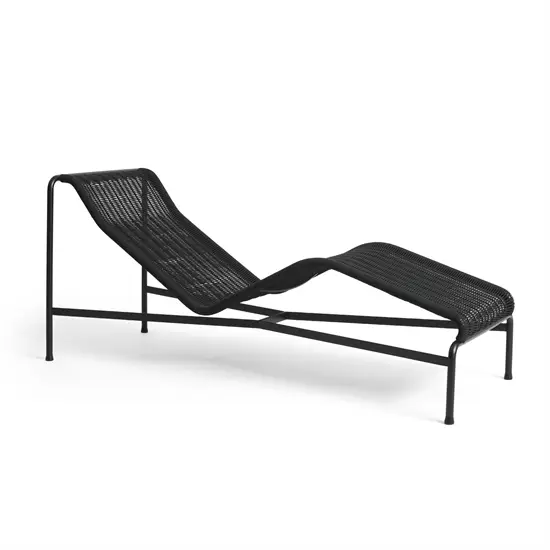 Hay - Palissade Cord Chaise Longue - Anthracite