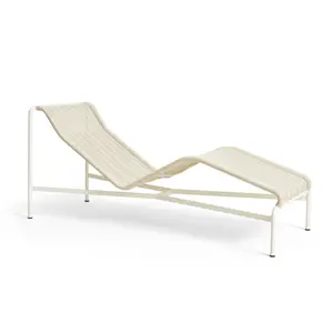Hay - Palissade Cord Chaise Longue - Cream white