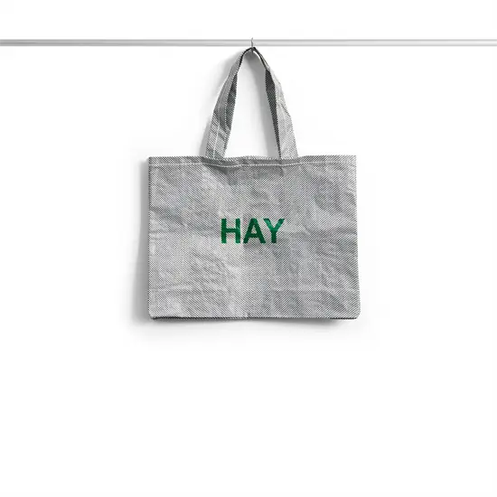 HAY - Indkøbstaske - Candy Mono Bag - Medium - Grå