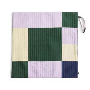 Hay - Rejsetæppe til hund - Dogs travel blanket - Lavender, grøn, blå - 80x80 cm