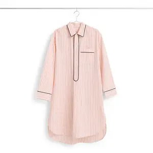 Hay - Fineline Long Nightshirt - S/M - Soft pink