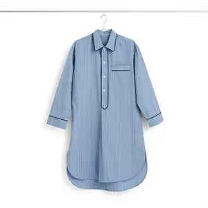 Hay - Fineline Long Nightshirt - S/M - Blue