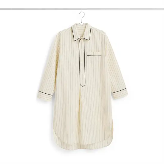 Hay - Fineline Long Nightshirt - S/M - Ivory
