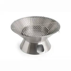 Hay - Outdoor Market Firepit-Stainless steel