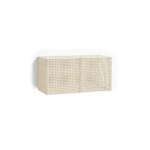 Hay - Vægskab - Perforated Cabinet Wall - Small - Eggshell