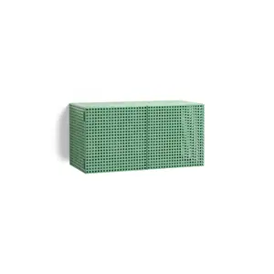Hay - Vægskab - Perforated Cabinet Wall - Small - Soft Jade