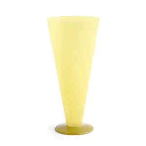 Hay - Conical Vase - Large - Gul/lime