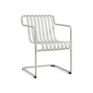 Hay - Palissade Cantilever Dining Armchair - Sky grey - grå
