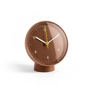 Hay - Table Clock (Recycled) - Brown