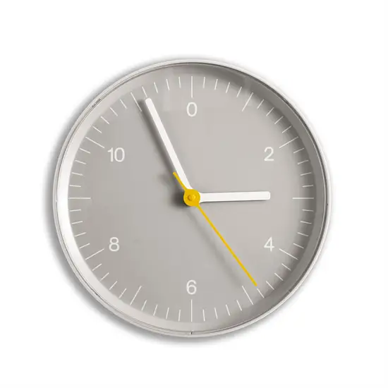 Hay - Wall Clock (Recycled) - Grå