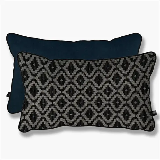 Mette Ditmer - Pude ATELIER, Persien / Mørkeblå - L50 x H30 cm