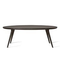Mater bord - Accent oval lounge bord - Sirka grå