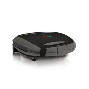 Sort sandwichtoaster med indikatorlys på toppen, elegant design fra Royal Series.