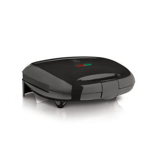 Sort sandwichtoaster med indikatorlys på toppen, elegant design fra Royal Series.