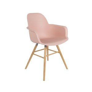 Image of Zuiver - Stol m/armlæn - ALBERT KUIP - Old pink