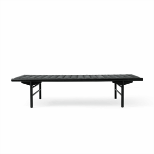 Image of Menu - "Align Daybed" - Sort læder/ask