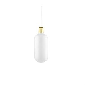 Image of Normann Copenhagen - "Amp" Pendel - Large - Hvid/Messing