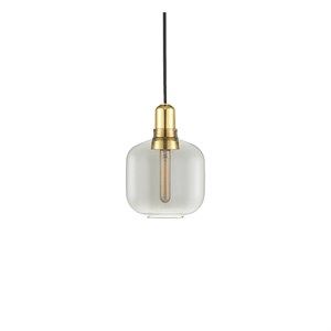 Image of Normann Copenhagen - "Amp" Pendel - Small - Smoke/Messing