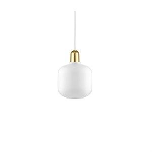 Image of Normann Copenhagen - "Amp" Pendel - Small - Hvid/Messing