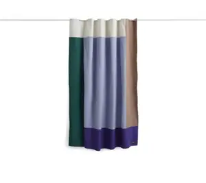 HAY - Pivot Shower Curtain - Blue - bruseforhæng W180 X L200